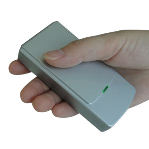 Wholesale Mini Portable Cell phone & GPS Jammer + Silvery(GSM,CDMA,DCS,GPS)