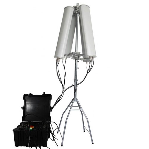 Wholesale 600W 4-8bands High Power Drone Jammer Jammer up to 2500m