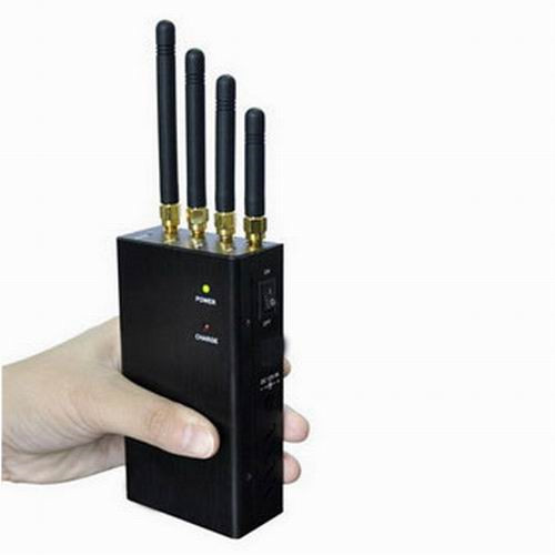 868 jammer , 4 Band 2W Portable 4G LTE and 3G Mobile Phone Jammer