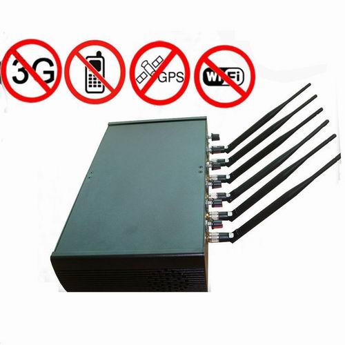 Wholesale Adjustable High Power 6 Antenna WiFi & GPS & Cell Phone Jammer