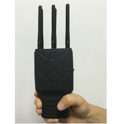 Wholesale Handheld 6 Bands GSM CDMA 3G and Lojack GPS Signal Jammer with Nylon Case