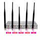 Wholesale 5 Antenna Cell Phone Jammer with Remote Control (3G,GSM,CDMA,DCS)