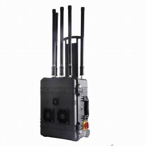 Wholesale Portable Pelican Case RF Bomb Cellphone Signal Jammer GPS WiFi Blocker