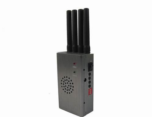 Wholesale Grey Portable High Power 4G LTE Mobile Phone Jammer