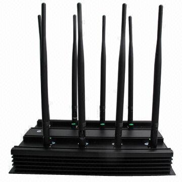 Wholesale 8 Bands Adjustable All 3G 4G Cell Phone Signal Jammer and GPS WiFi LoJack Jammer(USA Version)