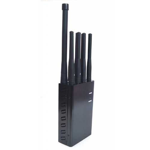 Wholesale 8 Antenna Handheld Jammer All Phone Jammer GSM 3G 4GLTE 4GWimax and GPSL1/L2  Lojack Jammer